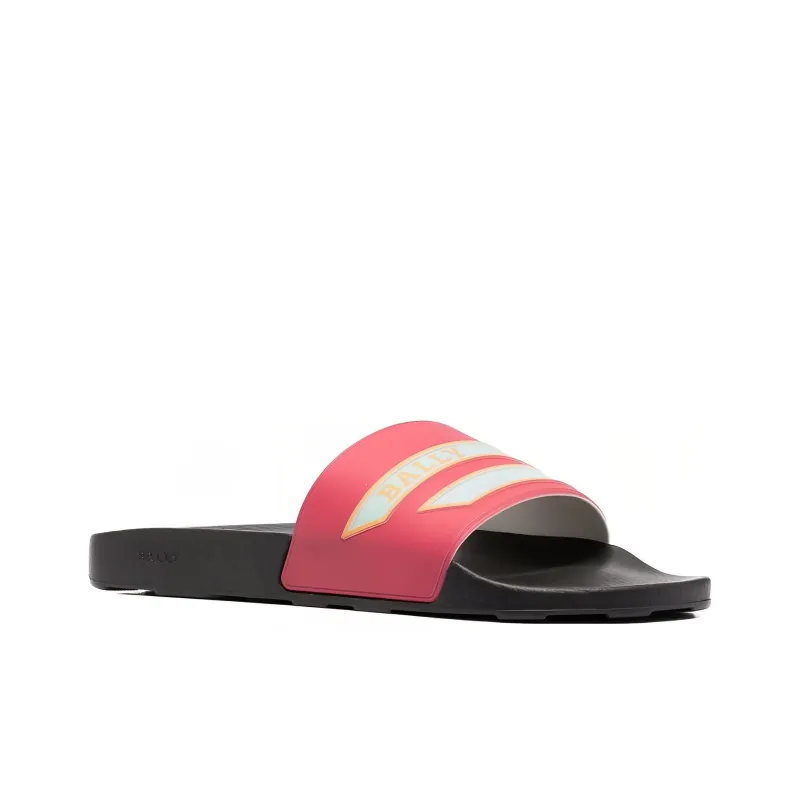 BALLY Slide Slippers Men Red-2