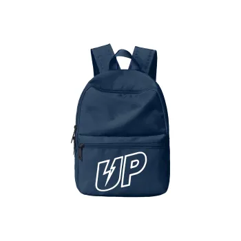TURN UP Polyester Students Backpack Regular Unisex Blue