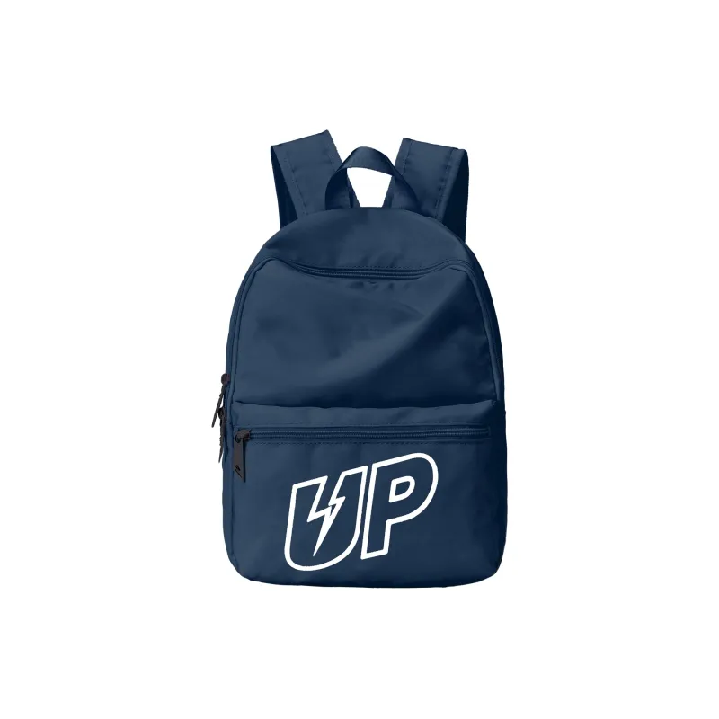 TURN UP Polyester Students Backpack Regular Unisex Blue-0