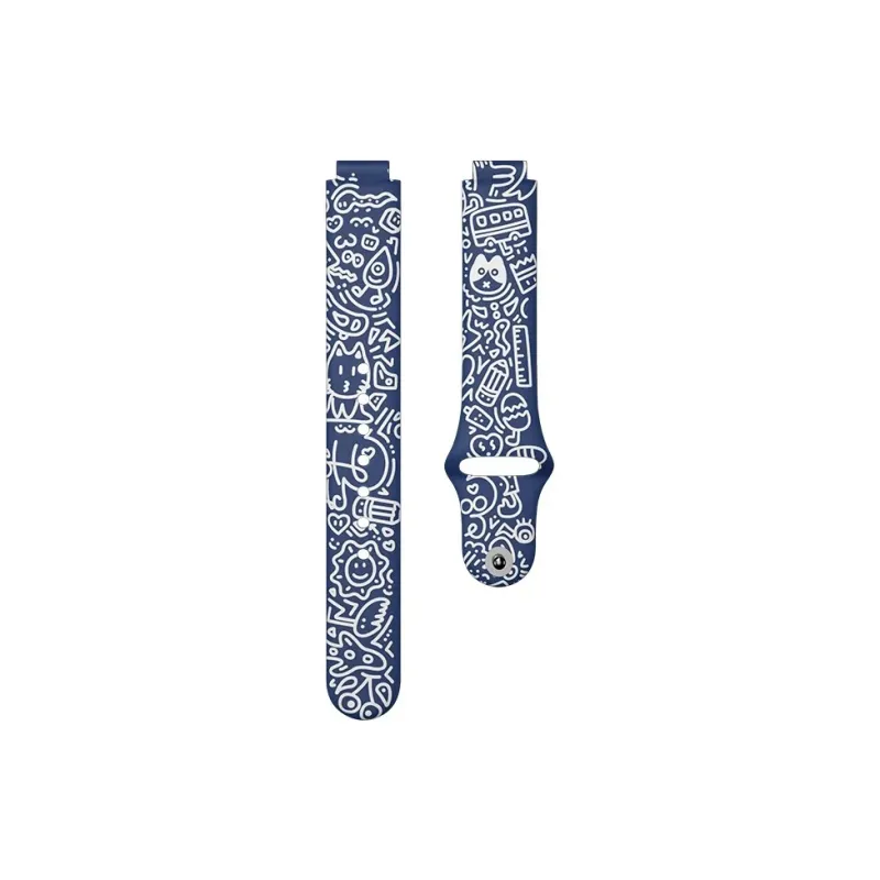 Biaodaige Xiaomi Red Beige Compatibility Watch Band 120 200mm Silicone Material-7