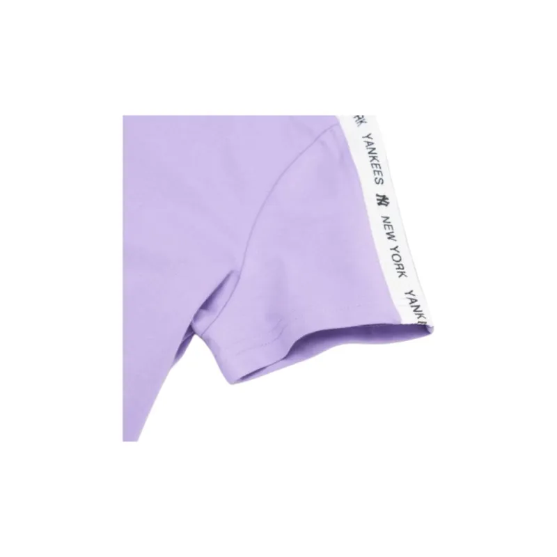 MLB Crop Tops Women's Purple-5
