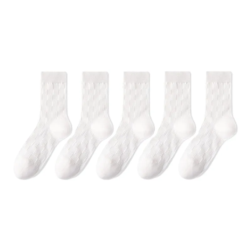 Lan Miao Mid Calf Socks Men's 5 Pack-12