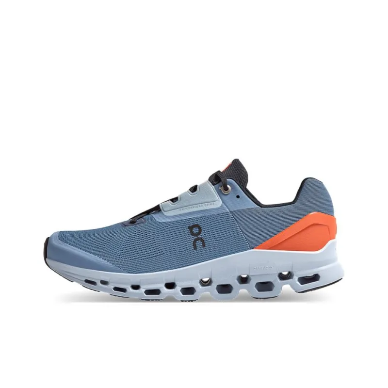 On Running Cloudstratus Lake Blue Flare Orange-0