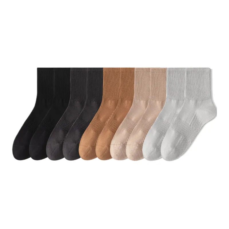 Lan Miao Mid Calf Socks Men's 10 Pack-1