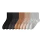 2 Black+2 Dark Gray+2 Mocha+2 Khaki+2 Light Gray