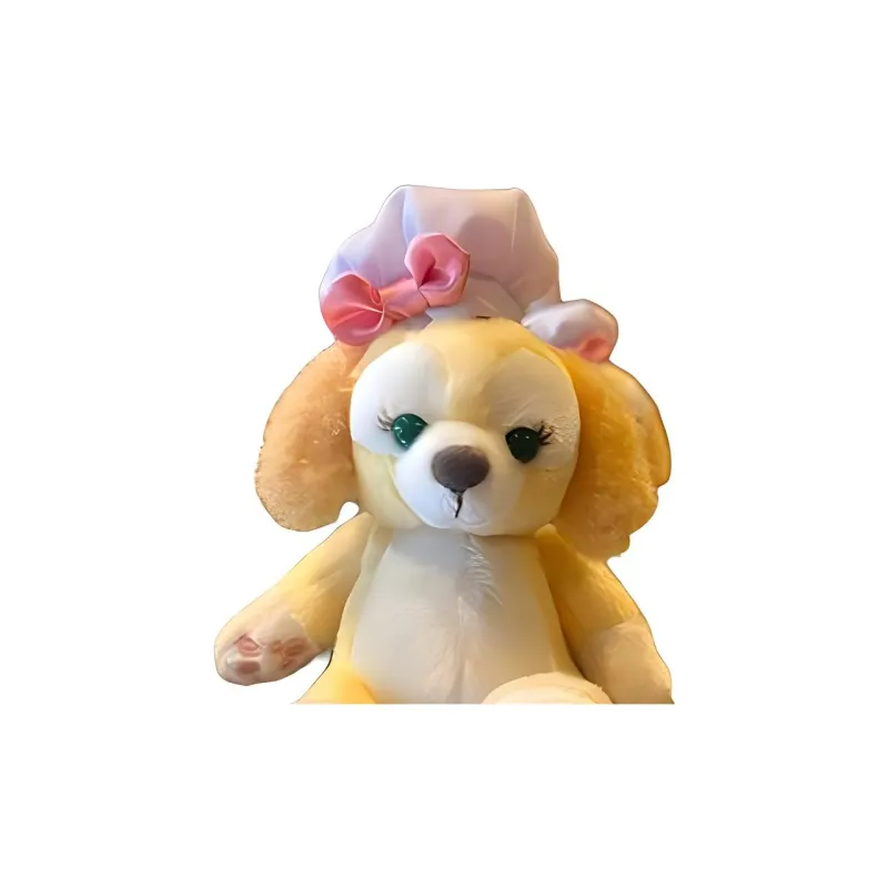 Disney Hong Kong Disney Magnetic CookieAnn Plush Toy Dolls Plush Doll 10cm Height-2