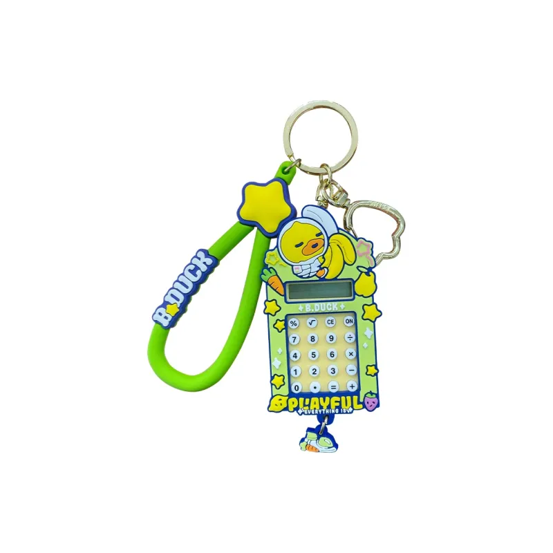 Baimao PVC+ Hardware Keychains Unisex-6