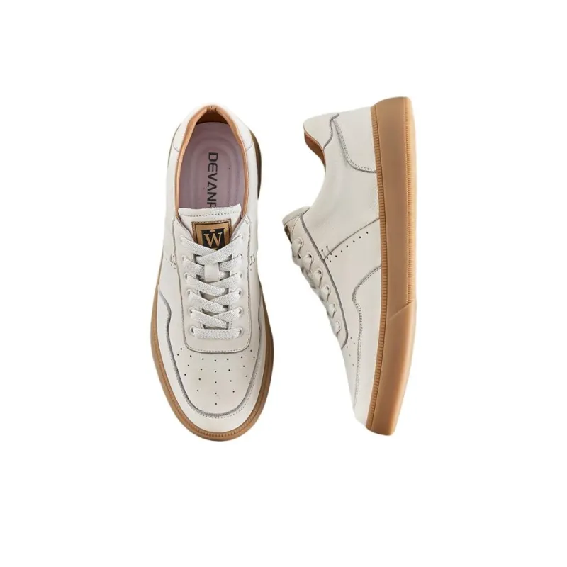 Devanro Moisture-Wicking Wear-Resistant Breathable Slip-Resistant Low-Top Skateboard Shoes Men's-4