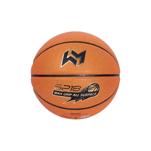 WELLman Microfiber Leather Basketball Brown Size 7 Training Match Unisex