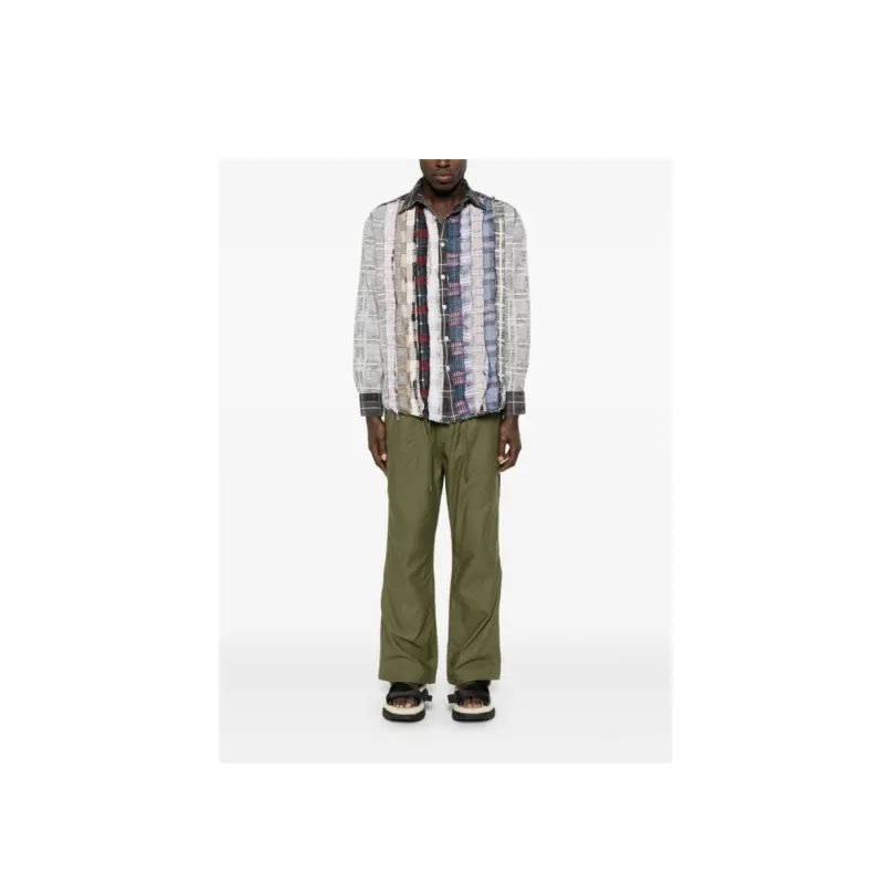 Needles I.O. Flannel Ribbon Shirt-1