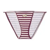 1 Pack (Wild Rose Stripe Print with Dog Graphic/Red and White Stripes)