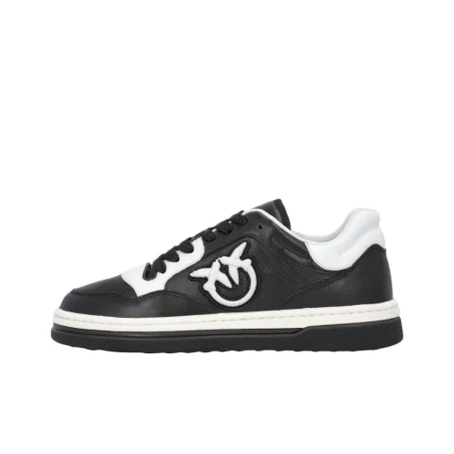 PINKO Mandy 01 Logo Embroidered Two-Tone Sneakers