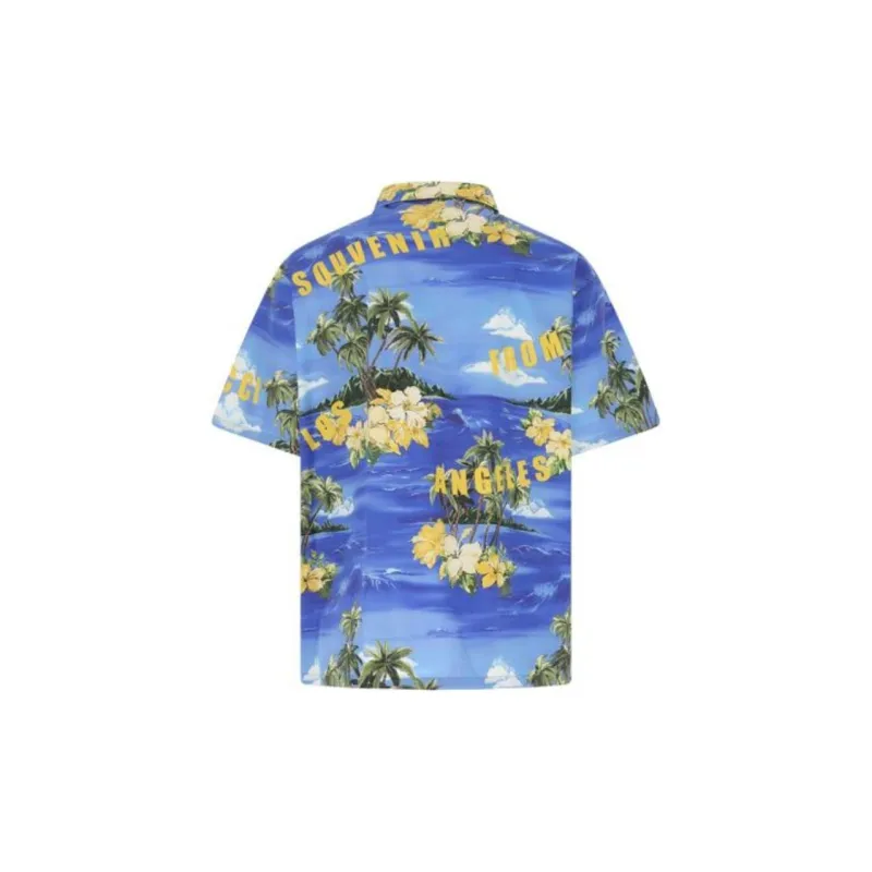 GUCCI Printed Cotton Bowling Shirt-1
