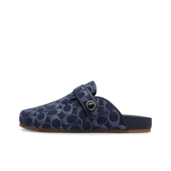 COACH Blake Wrap toe Slippers Men's Blue