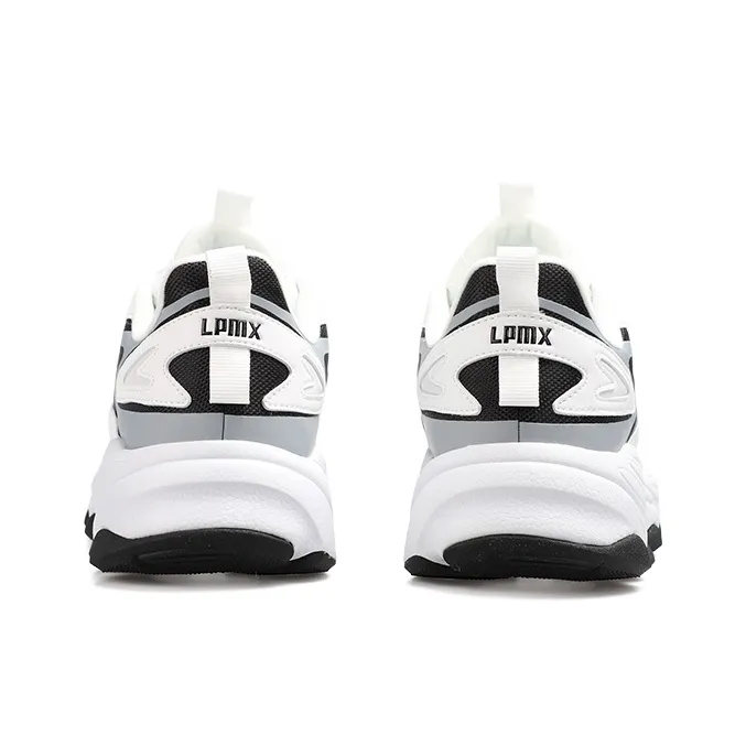 LPMX Lightweight Rebound Low Top Casual Shoes Men's White-3