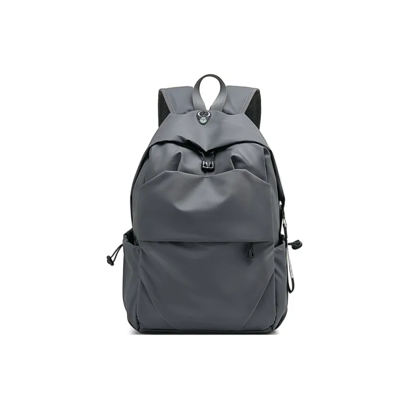 Old Man's Head Fabric Backpack Regular Men's Black-6