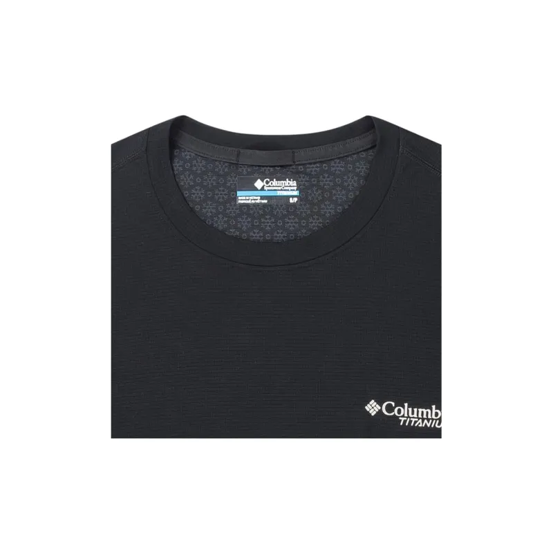Columbia TITANIUM T Shirt Men's Black-3