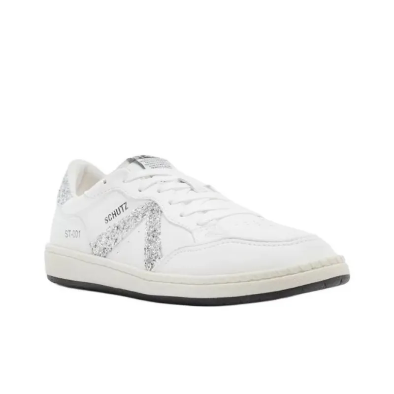 Schutz St 001 Low-Top Skateboard Shoes Women's White-2