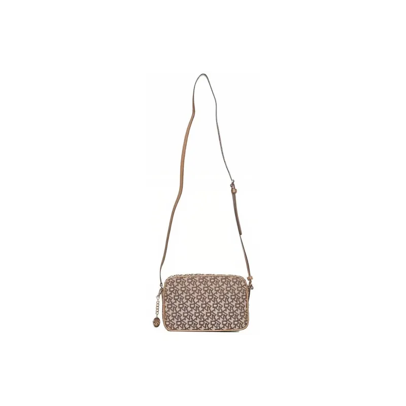 DKNY Polyester Crossbody Bag Shoulder Bag Regular Women's Brown-2