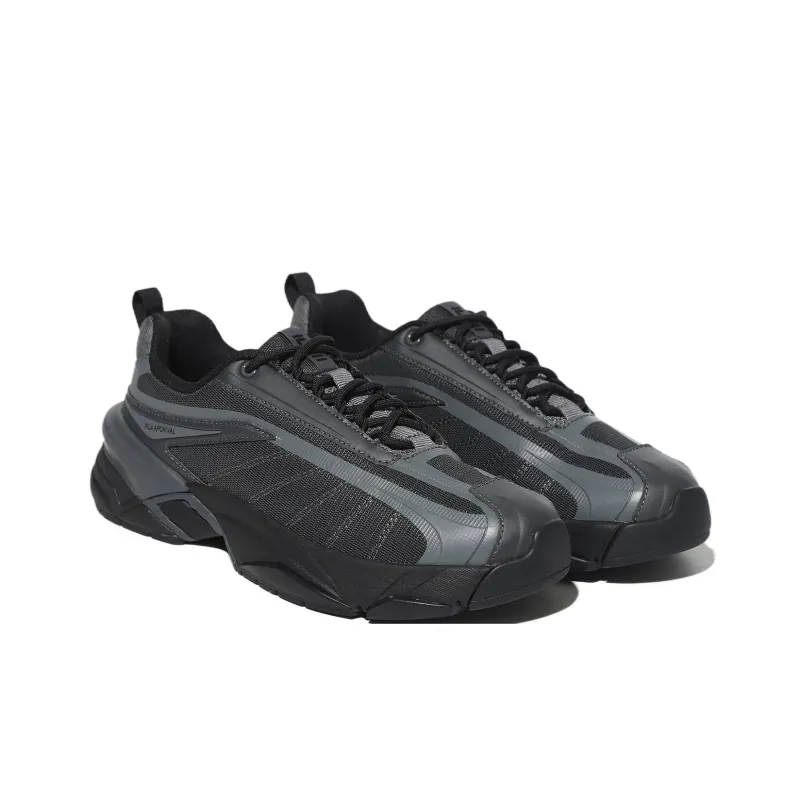 FILA REPLICA Anti Slip Wear Resistant Low Top Casual Shoes Unisex Gray-2