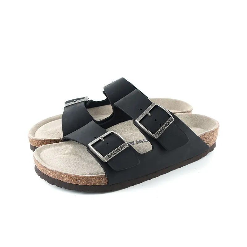 DAOWAI Beach Sandals Men Apricot/Chestnut/Black/Dark Coffee-7