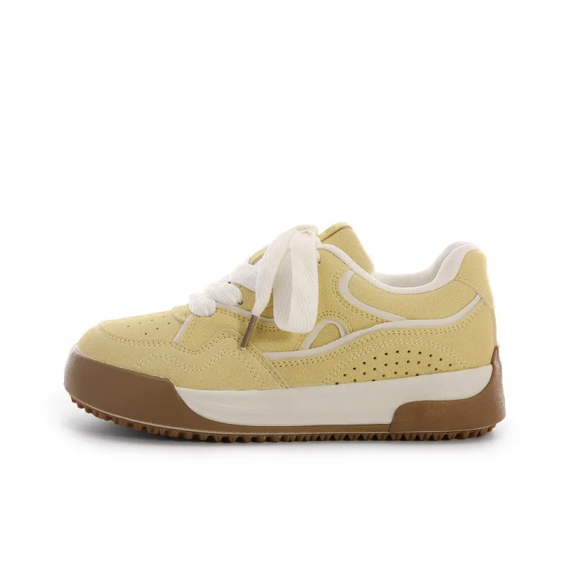 Lovely You Wear resistant And Lightweight Low Top Skateboard Shoes Women's-10