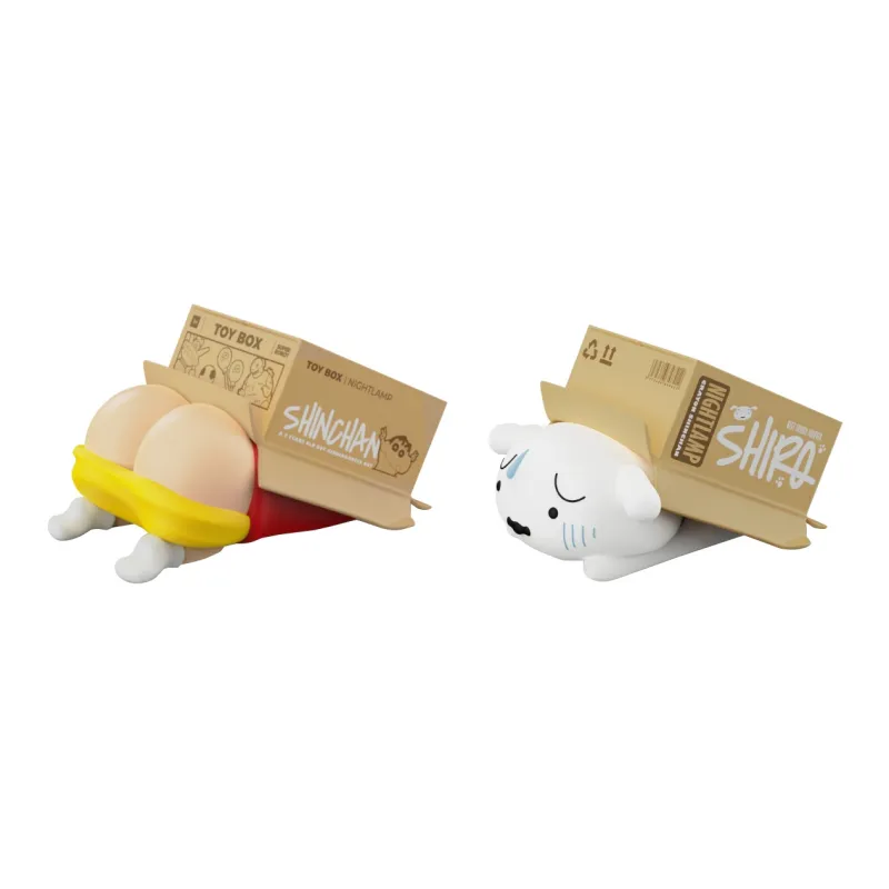 ROCK x SHINCHAN Cat And Mouse Night Light Chibi Figures 16.5cm-2