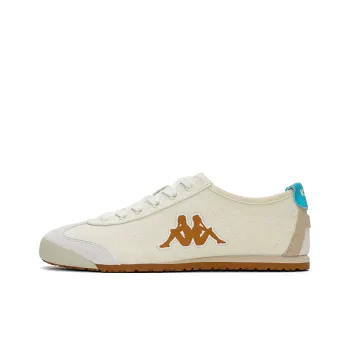 Kappa Wear-Resistant Slip-Resistant Low-Top Canvas Shoes Unisex Aqua Green Gemstone Red