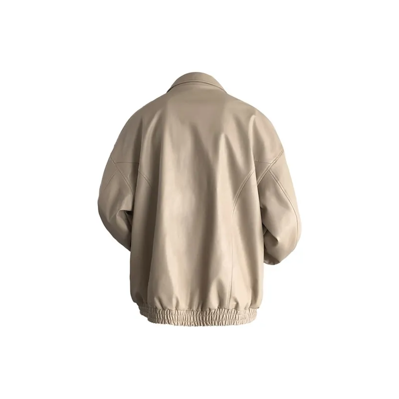 Poshbrain Leather Jacket For Fall And Winter Unisex-6