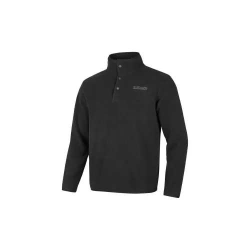 Skechers Basic Sports Series Sweatshirts Men Carbon Black