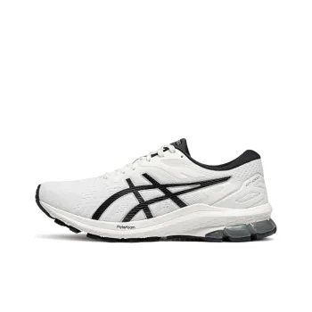 Asics GT 1000 10 Durable Breathable Low Top Running Shoes Women's White Black