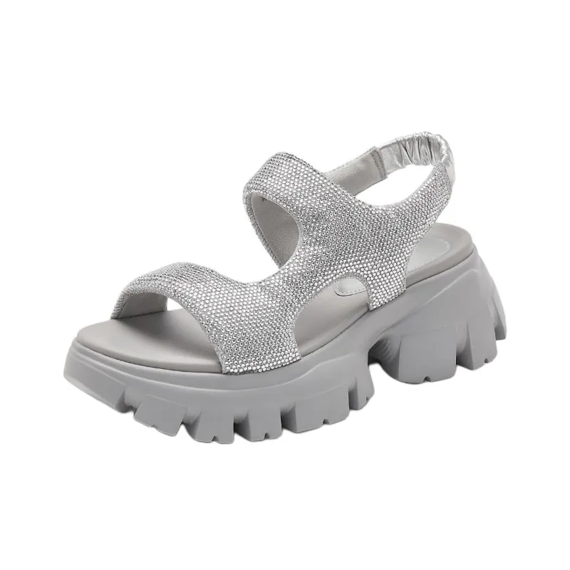 Staccato Frosting Chiffon Stylish Sandal Women's-13
