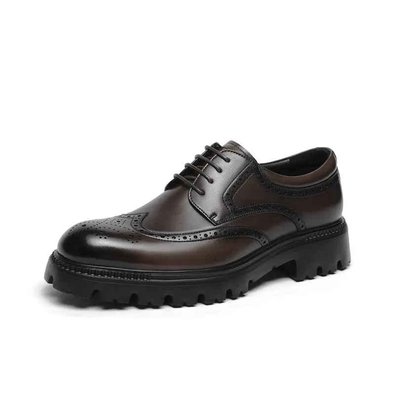 VOLO Big Head Shoes Men's Casual Shoes Men's Dark Coffee-1