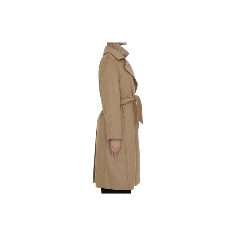 MaxMara Manuela Icon Belted Long Sleeved Coat-2