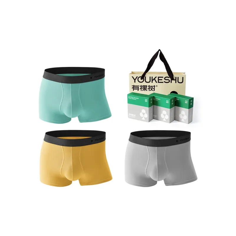 YOUKESHU Square cut Underwear Men's-4