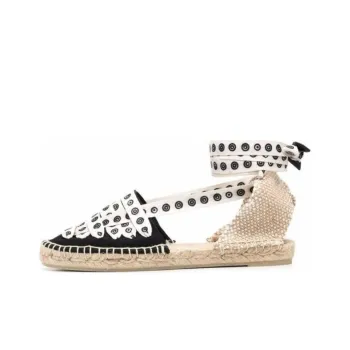 Castañer Casual Single Shoes Women's Black White