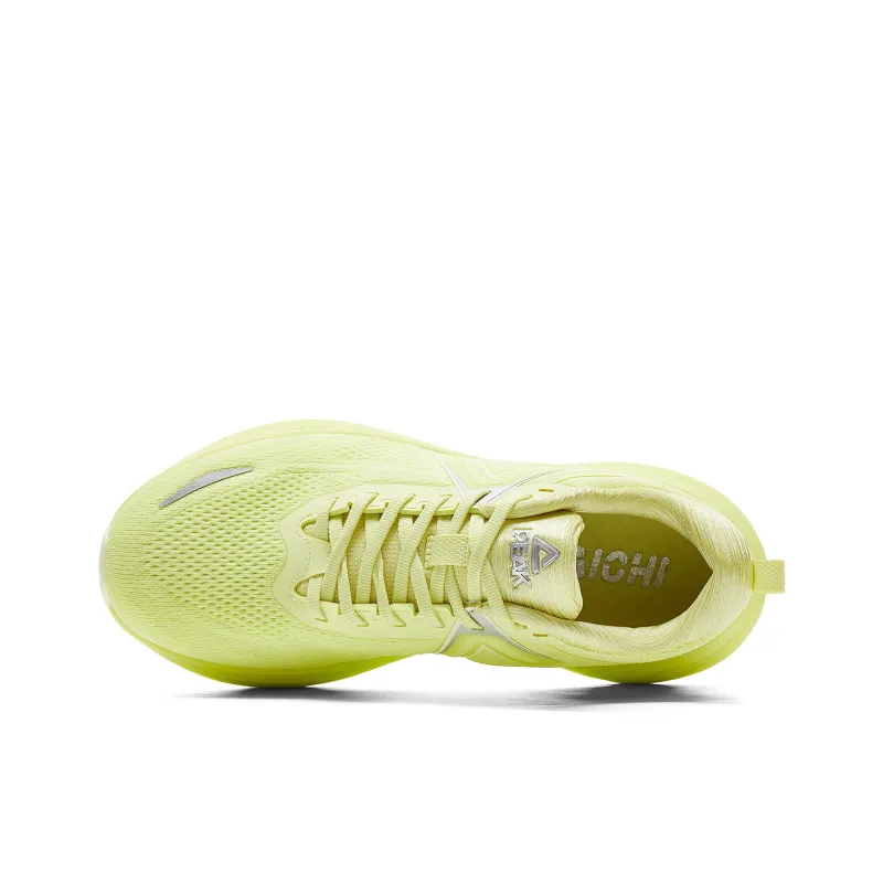 PEAK Cushioning, Slip Resistant, Abrasion Resistant, Rebound Low Top Training Running Shoes Women's Shimmery Yellow-3