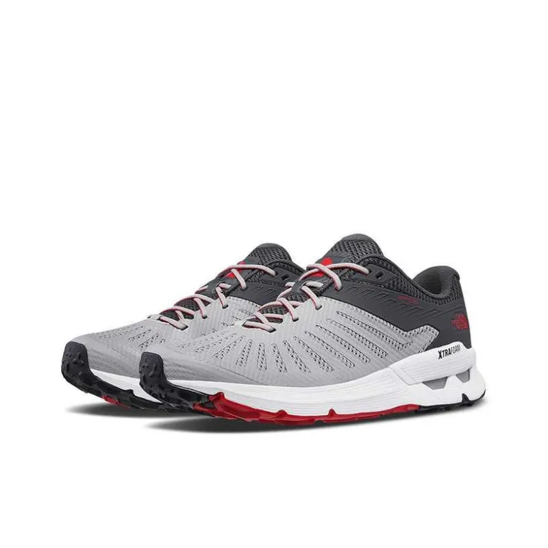 THE NORTH FACE Cushioning Low Top Running Shoes Men's Gray-1