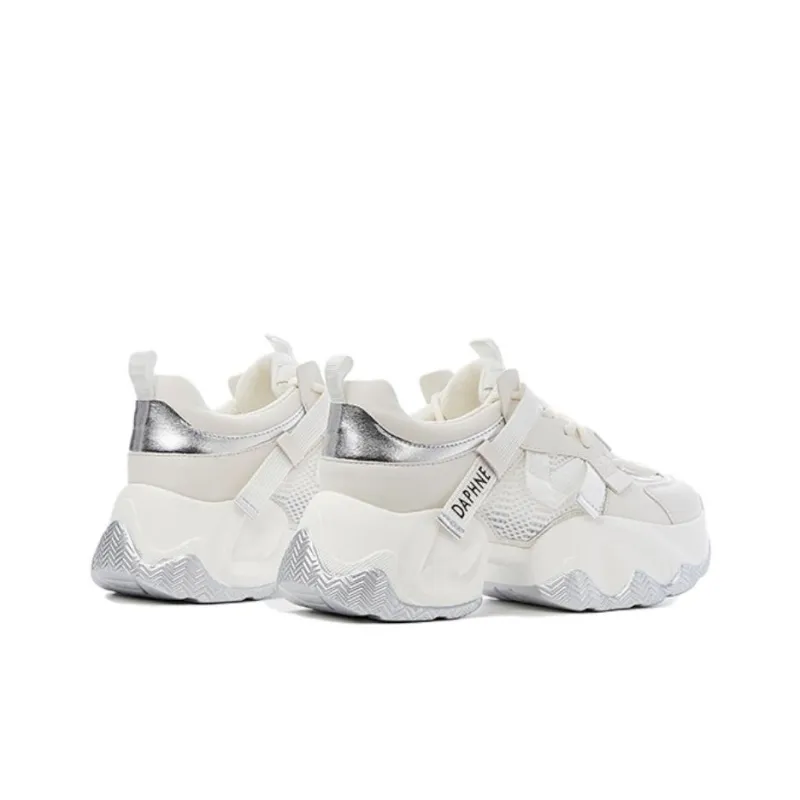 DAPHNE Height Increasing Low Top Chunky Sneakers Women's-5
