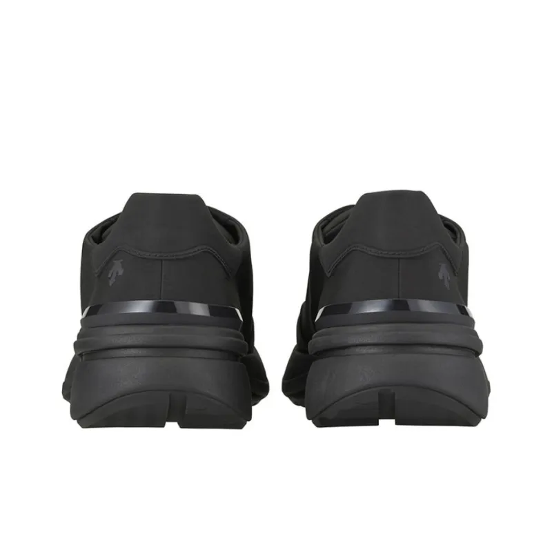 DESCENTE WAYSER Breathable And Waterproof Low Top Casual Running Shoes Unisex Black-4