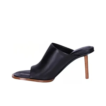 Jacquemus Les Mules Rond Carré Leather Mules