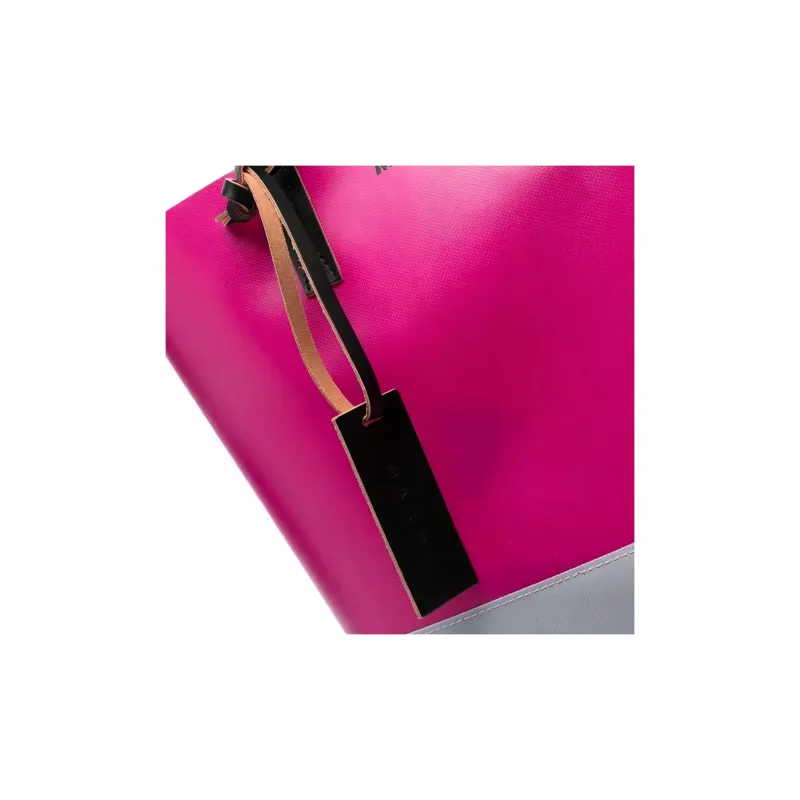 MARNI Tribeca Colourblock Tote Bag-4