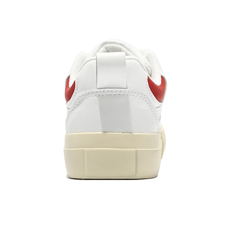 TUOPIN Cleanfit White Sneakers Lightweight And Breathable Low Top Skateboard Shoes Unisex-3