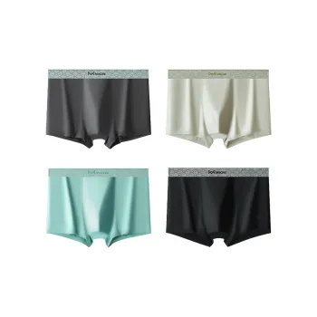 MIIOW Underpants Men's 4 Pack Mixed Color