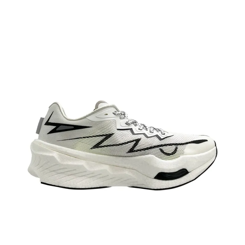 LOOP BURN Running Shoes Unisex Bright Light White Fashionable Versatile Comfortable-1