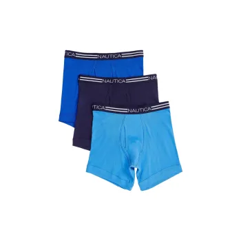 NAUTICA Classic Boxer Briefs Underpants Men 3 Pack