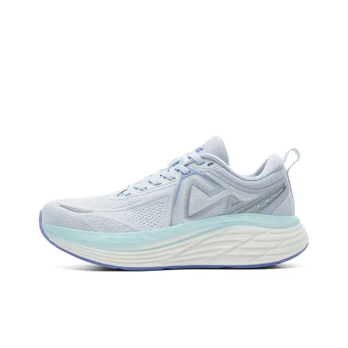 PEAK Cushioning, Slip Resistant, Abrasion Resistant, Rebound Low Top Training Running Shoes Women's Moon Blue