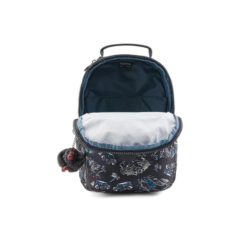 Kipling Polyester Monkey Bag Backpack Unisex Multicolor-3