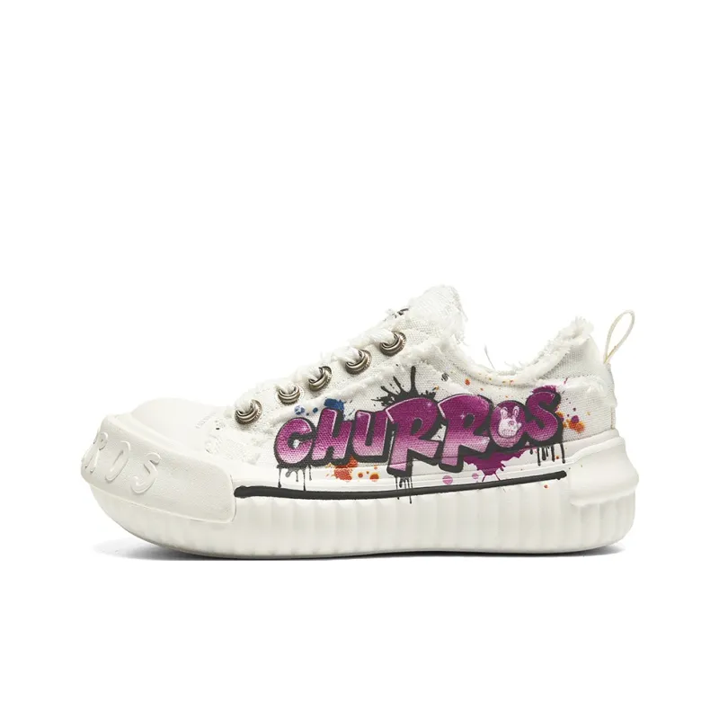 CHURROS Low Top Canvas Shoes Unisex-31
