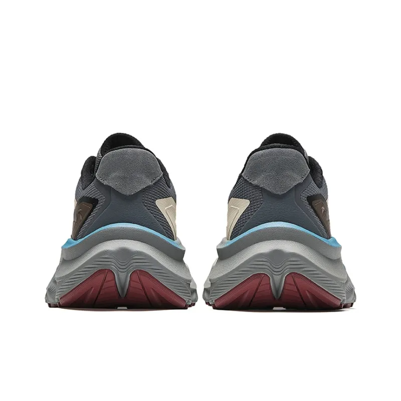 ANTA Explore The Wilderness Running Shoes Men Low Top Oatmeal White/Cool Gray/Dark Gray Brown-3